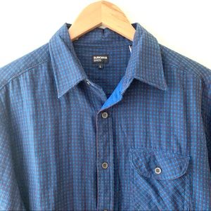 Burkman Bros - Blue Button Down - L